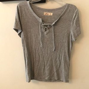 Grey shirt Hollister